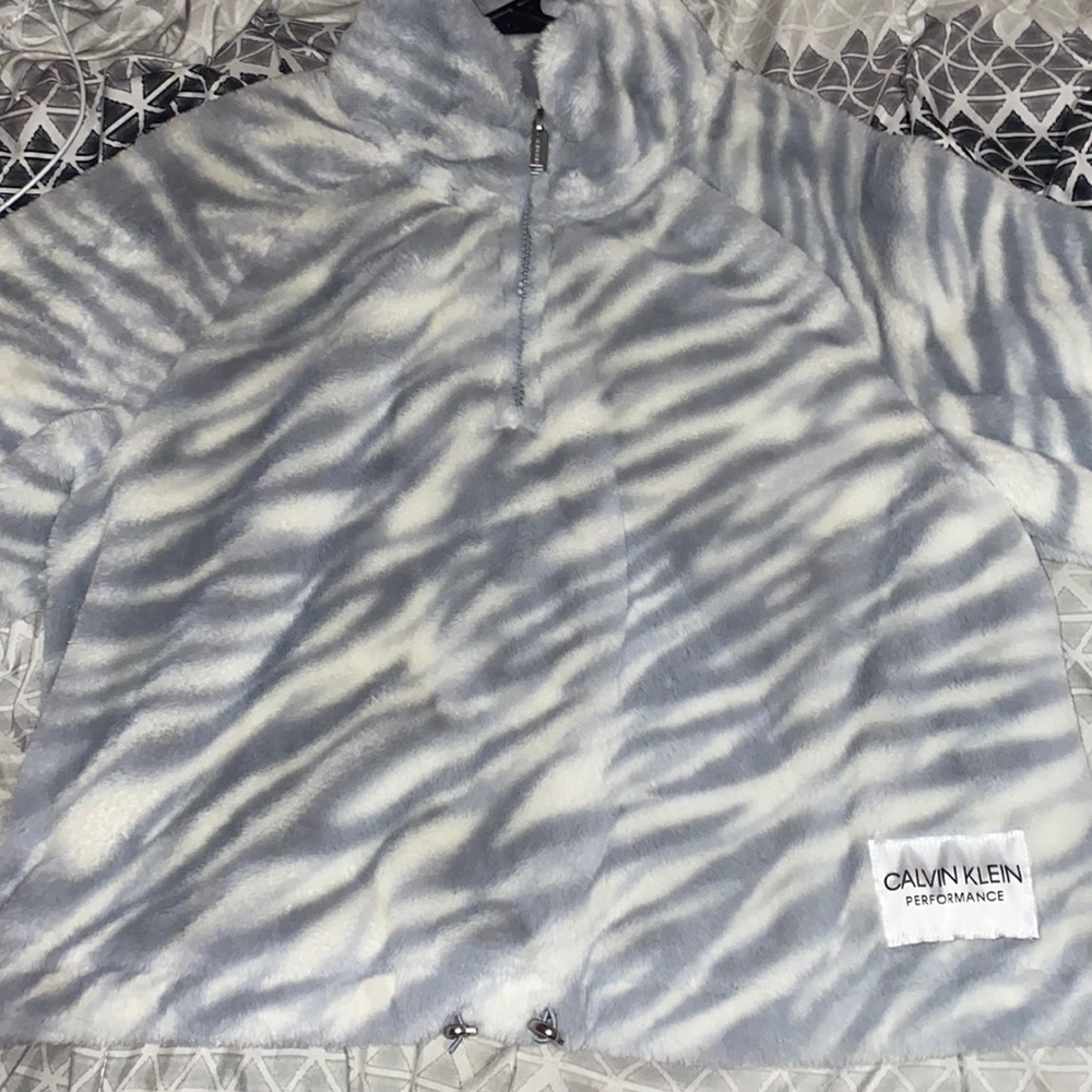 Soft Calvin Klein half-zip pullover